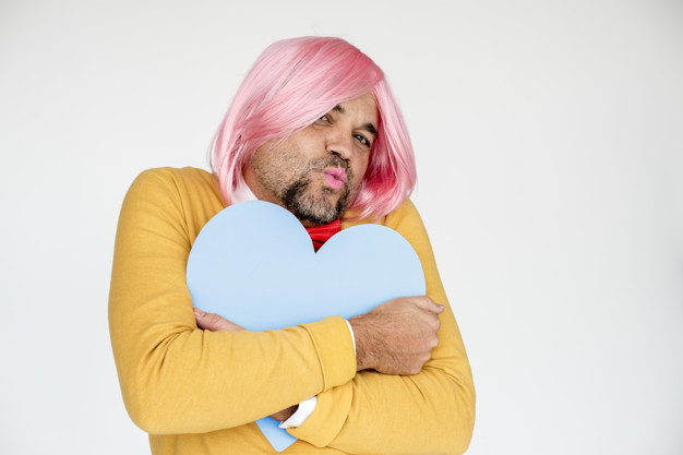 วิกผมสีชมพู